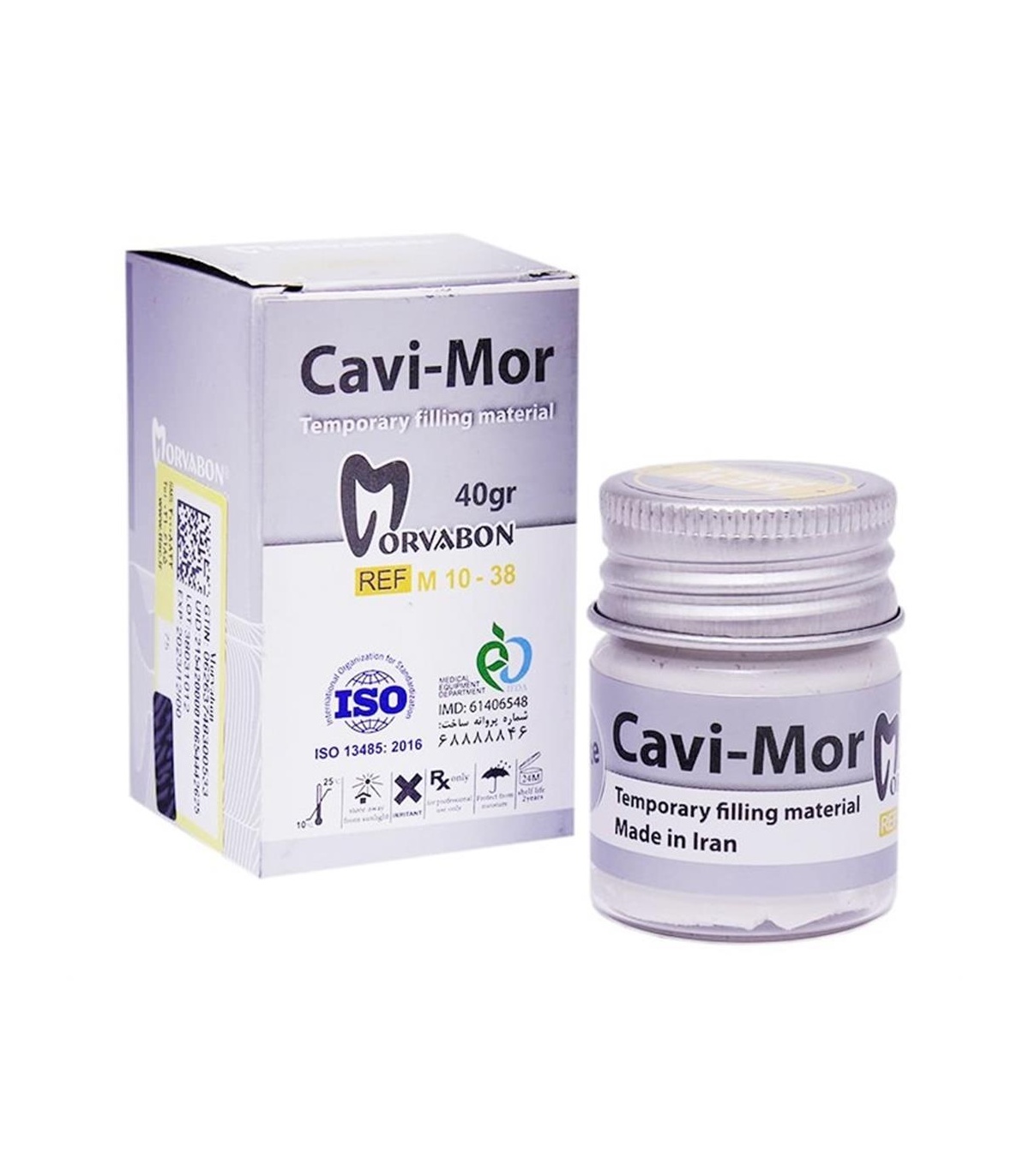 خمير پانسمان موقت مروابن (Cavi _ Mor)
