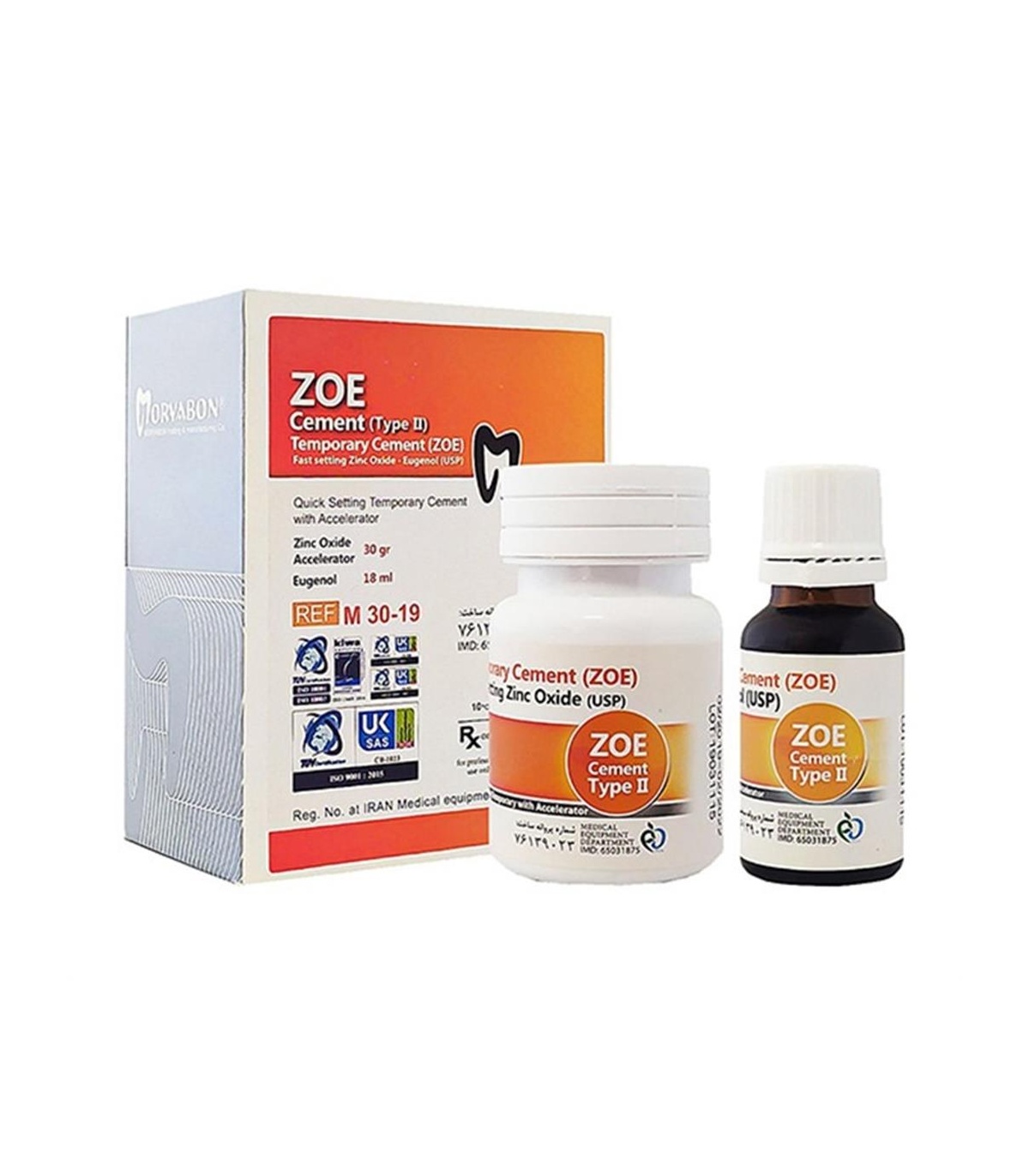 سمان زينك اكسايد مروابن (ZOE) زونالين