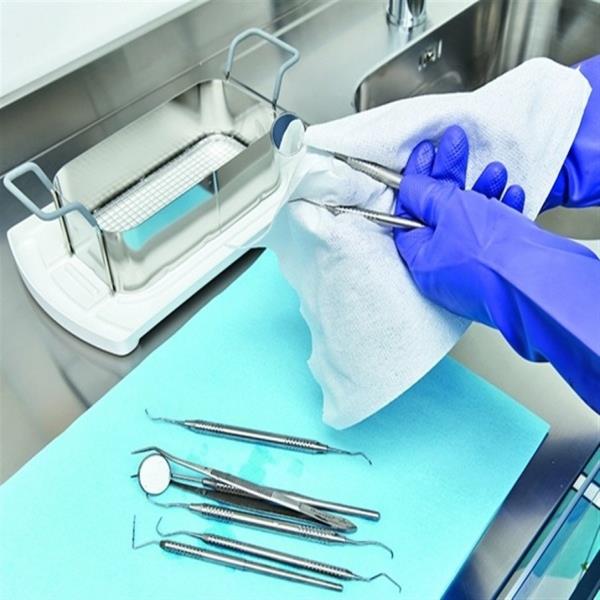 مواد ضدعفونی کننده ابزار دندانپزشکی، تست و کاغذ ات